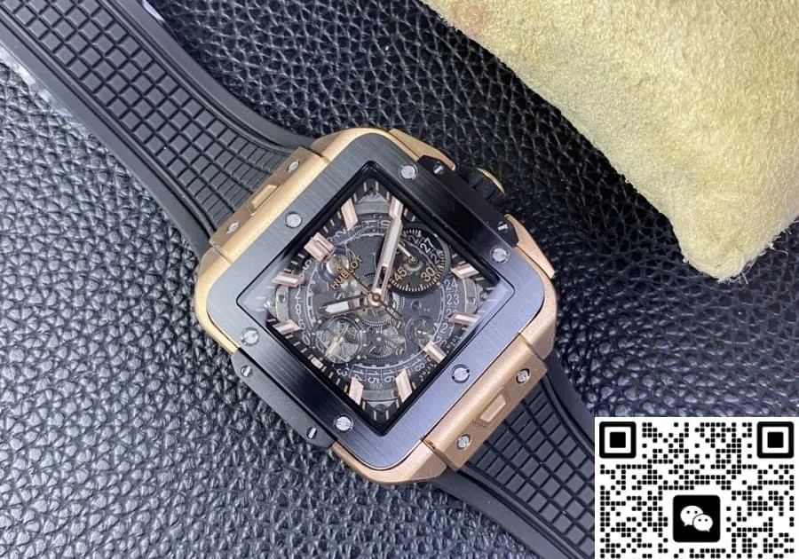 BB Factory Hublot SQUARE BANG UNICO 821.OM.0180.RX 1:1 Best Edition Replica Watch